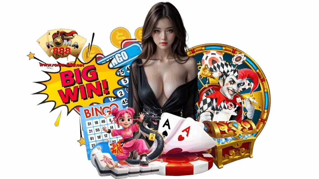 roma888 แพลตฟอร์มการเล่นเกมสล็อตเว็บใหญ่ เดิมพันสนุกเล่นได้